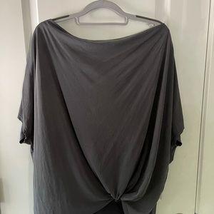 X-Large dark gray Promesa top